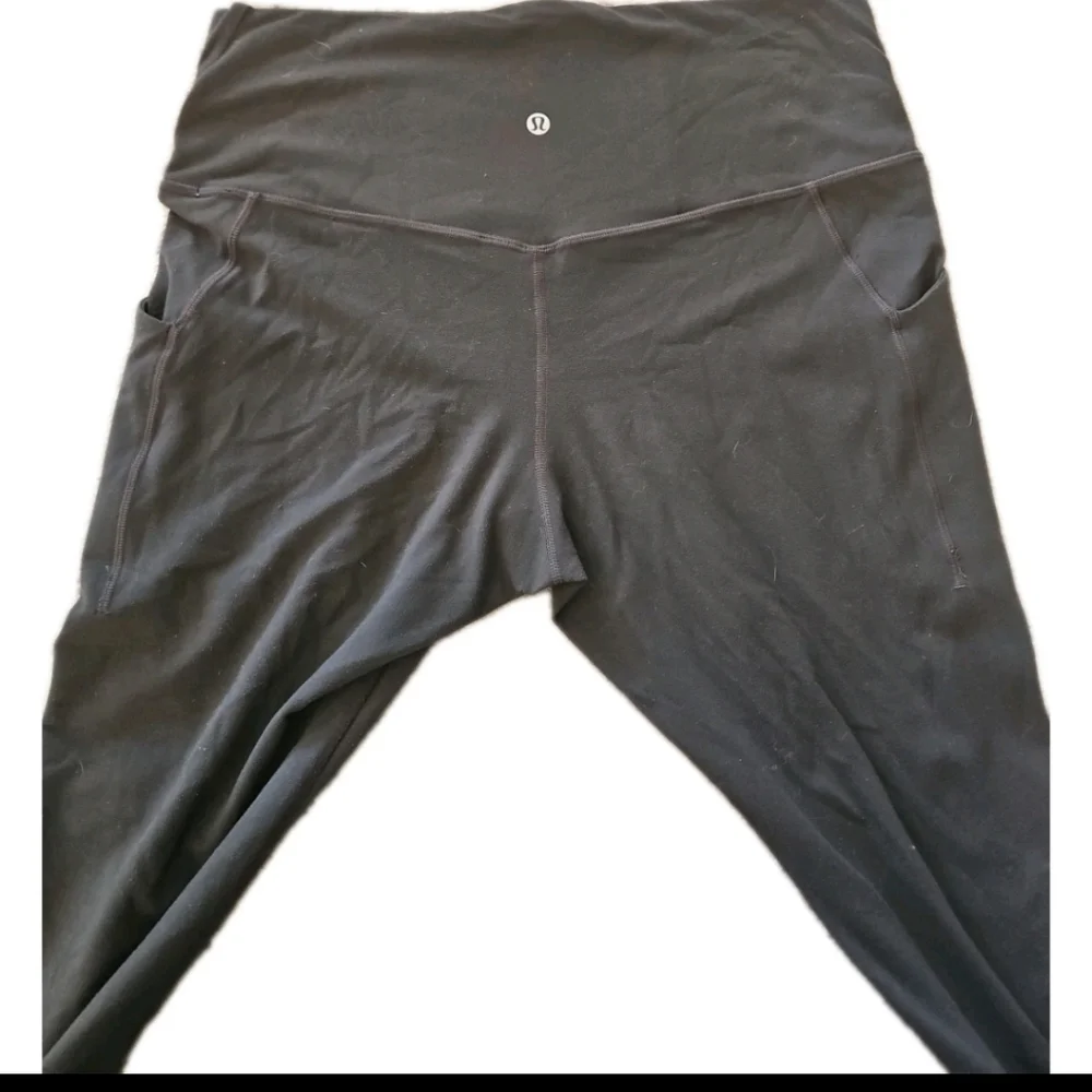 Lululemon Womens Gray Align High-Rise Crop Workout Yoga Stretch Legging 12